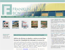 Tablet Screenshot of franklinbcn.com